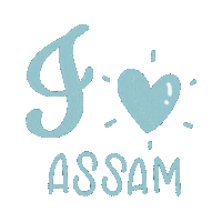 Assam Guwahati Sticker