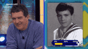 sorprendido antonio banderas GIF by El Hormiguero