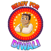 Festival Diwali Sticker by Chhota Bheem