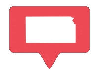 Kansas State Love Sticker by Senator Pat Roberts