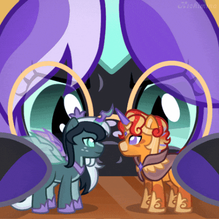 Rainbott giphygifmaker heart animation kiss GIF