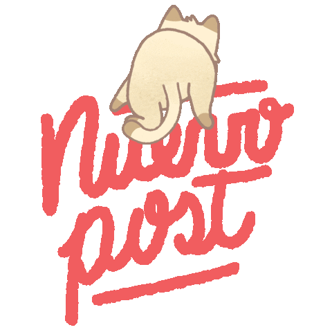 Cat New Post Sticker by Hangertips