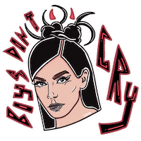 Boys Dont Cry Inspiration Sticker by Espelho