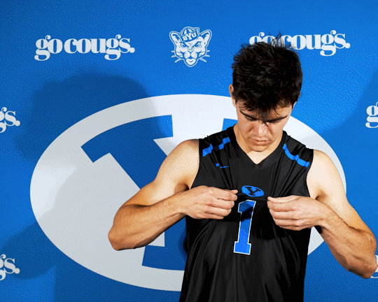 Sport Volleyball GIF by BYU Cougars