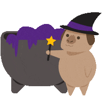 Guinea Pig Halloween Sticker by petall