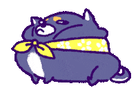 Shiba Inu No Sticker by Fran