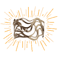 Gold Jewelry River Sticker by MIMOSAHANDCRAFTED