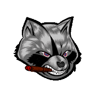 CigarProp cigar cigars trash panda trashpanda Sticker
