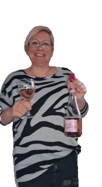 Friday Wine Sticker by Inge Clijsters