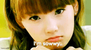 sorry korea GIF