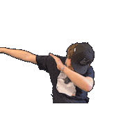 Dab Dabbing Sticker by Jan Metternich