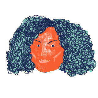 one of us face Sticker by DC Design Week