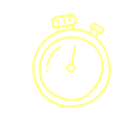 Tic Toc Time Ticking Sticker by De Spierkliniek