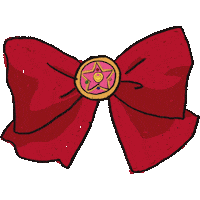 Red Ribbon Magic Sticker