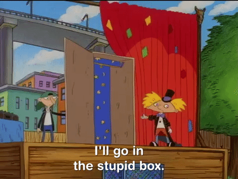 hey arnold nick splat GIF