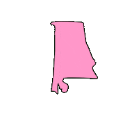 Crimson Tide Alabama Sticker by Paige Meredith
