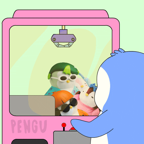 Arcade Penguin GIF by Pudgy Penguins
