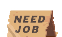 Monster Job Sticker by Lulububu Software GmbH