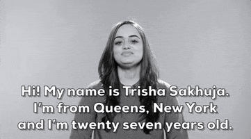 new york trisha sakhuja GIF by browngirlmag
