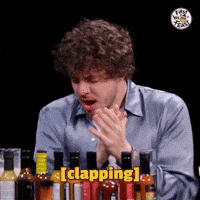 Clapping Hot Ones GIF by First We Feast