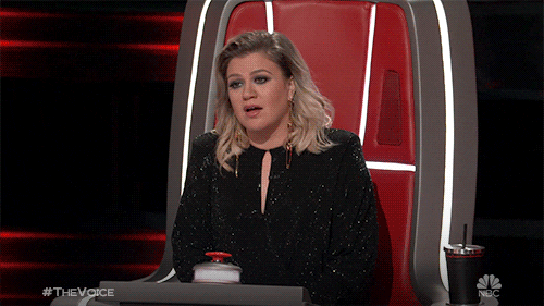 happy kelly clarkson GIF by The Voice