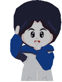 Pixel Art Wow Sticker