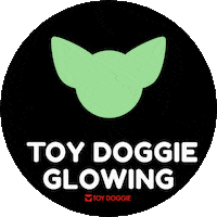 Glow In The Dark Sticker by Toy Doggie