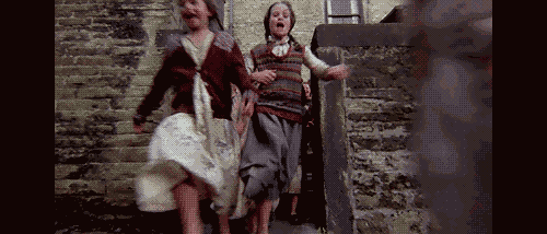 school walking GIF