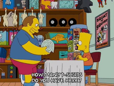 happy bart simpson GIF