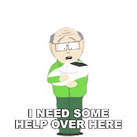 Help Me Garrison Sticker by South Park