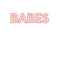 babessocialco cute pink support babe Sticker
