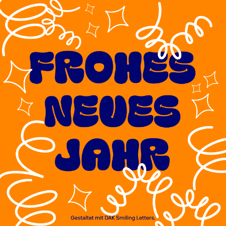 Happy New Year Dak GIF by DAK-Gesundheit