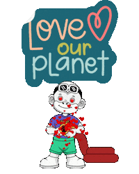 World Love Sticker by Zhot