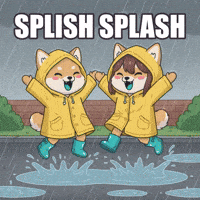 Getting Wet Its Raining GIF by WUFFI