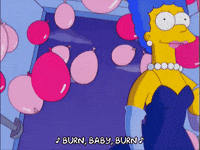 happy marge simpson GIF