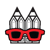 Sunglasses Bro Sticker by Stamatia Alexaki