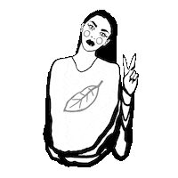 artyojimbe girl women hair dark Sticker