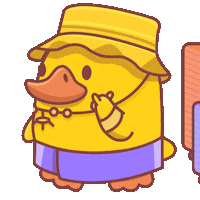 Happy Right On Sticker by FOMO Duck