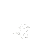 kamirice_illustration happy cat yay jump Sticker