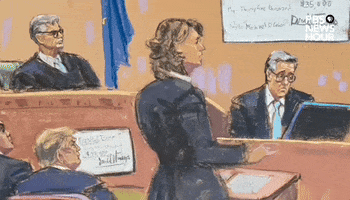 Donald Trump Trial GIF by PBS NewsHour