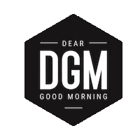 Dear_Good_Morning logo dgm deargoodmorning dear good morning Sticker