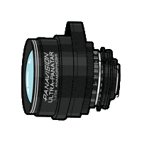 Camera Lens Sticker by Panavision