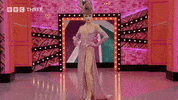 Posing Drag Race GIF by BBC Three