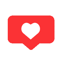 love it heart Sticker by Hennig-Olsen Is