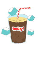 Ice Ice Baby Coffee Sticker by Today's