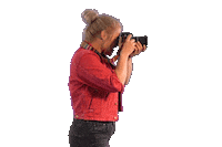 Photo Camera Sticker by Merel van Dooren Photography