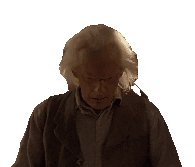 Realize Doc Brown Sticker by Back to the Future Trilogy