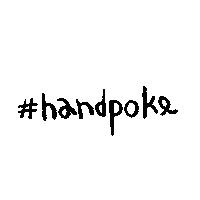 Handpoke Sticker
