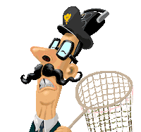 zoo keeper smell Sticker by Bill Greenhead