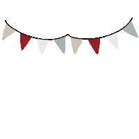 soedidee feest slinger borduren soed Sticker